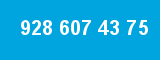 928 607 43 75 928 607 43 75